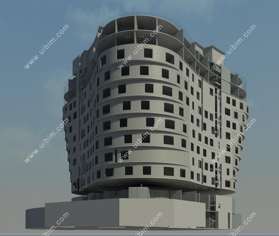 酒店BIM项目模型全套资料（土建模型+设备模型+管线综合），Revit建筑结构暖通电气给排水MEP