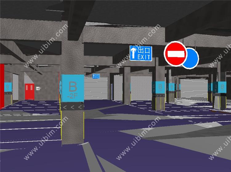 大型地下车库项目BIM模型全专业文件，包含Revit、Navisworks源文件，建筑结构机电设备暖通电气给排水MEP