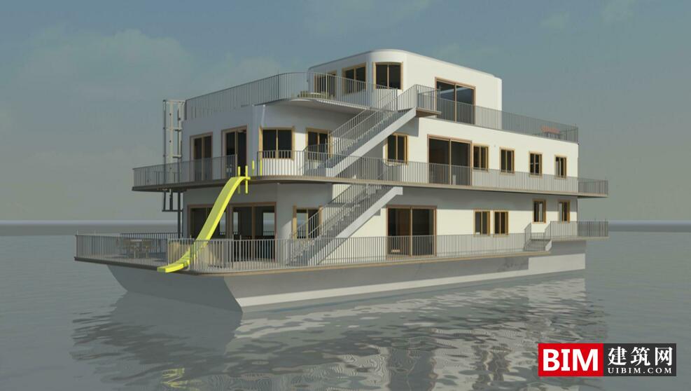 BIM资料|revit模型-邮轮BIM模型