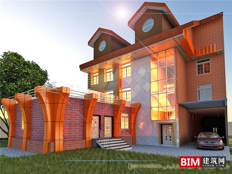 BIM资料|Revit模型-旅馆酒店民宿BIM模型