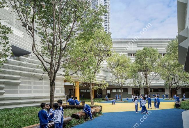 BIM建筑|深圳南山外国语学校科华学校 / Link-Arc建筑师事务所