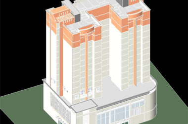 BIM资料|Revit模型-小高层商住楼BIM模型-BIM建筑网