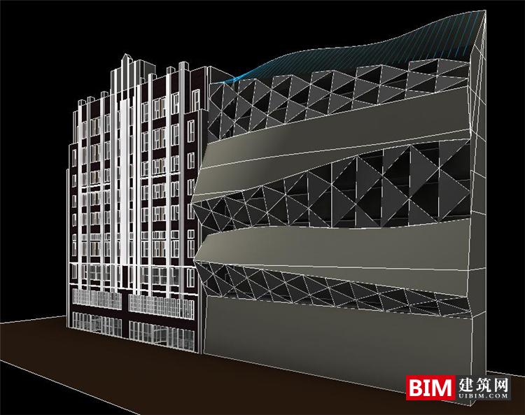 BIM资料|revit模型-高层办公楼BIM模型