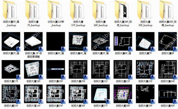 超高层办公楼BIM模型全专业资料，钢筋混凝土结构+钢结构+曲面幕墙，Revit模型建筑结构暖通电气给排水机电设备MEP