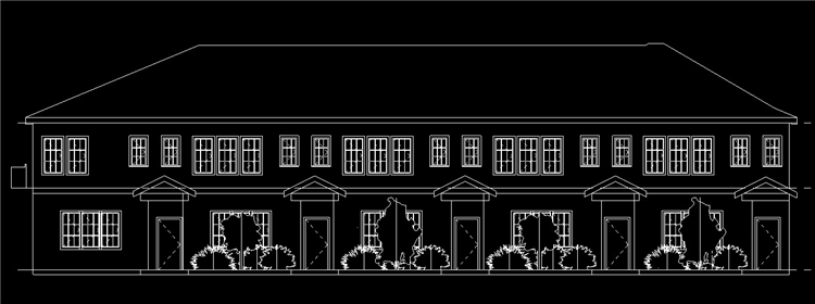 BIM资料|revit模型-国外公寓BIM模型