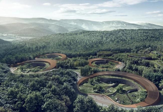 BIM建筑|成都大熊猫国际研究与繁育中心熊猫馆方案 / EID建筑事务所