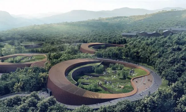 BIM建筑|成都大熊猫国际研究与繁育中心熊猫馆方案 / EID建筑事务所