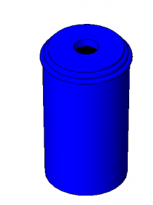 BIM资料|Revit族库-垃圾桶-圆形.rfa
