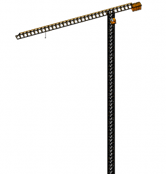 BIM资料|Revit族库-塔吊.rfa-BIM建筑网