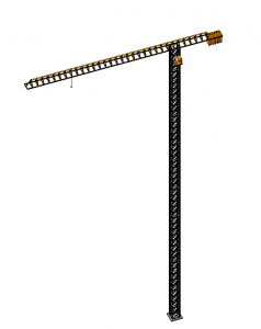 BIM资料|Revit族库-塔吊.rfa