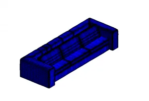 BIM资料|Revit族库-沙发.rfa