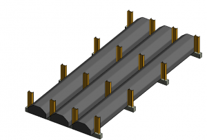 BIM资料|Revit族库-钢筋堆.rfa-BIM建筑网