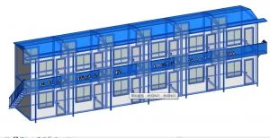 BIM资料|Revit族库-二层板房.rfa