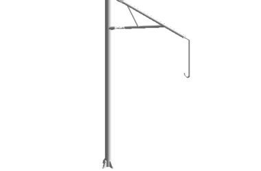 BIM资料|Revit族库-接触网立柱.rfa-BIM建筑网