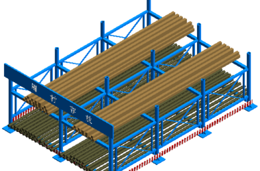 BIM资料|Revit族库-材料周转架子.rfa-BIM建筑网