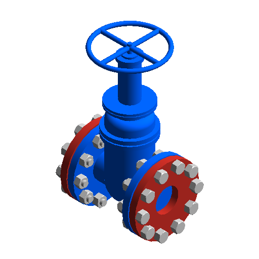 BIM资料|Revit族库-闸阀.rfa