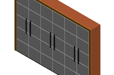 BIM资料|Revit族库-衣柜.rfa-BIM建筑网