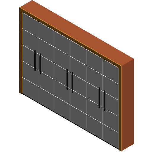 BIM资料|Revit族库-衣柜.rfa