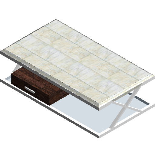 BIM资料|Revit族库-茶几.rfa