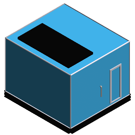 BIM资料|Revit族库-空调箱.rfa