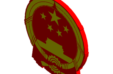 BIM资料|Revit族库-法徽-国徽.rfa-BIM建筑网