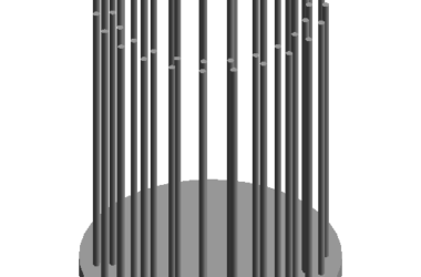 BIM资料|Revit族库-施工_基础_桩头.rfa-BIM建筑网
