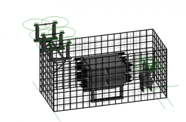 BIM资料|Revit族库-围栏.rfa-BIM建筑网