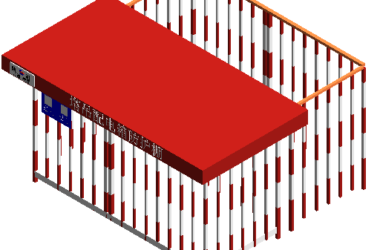 BIM资料|Revit族库-塔吊配电箱及防护.rfa-BIM建筑网