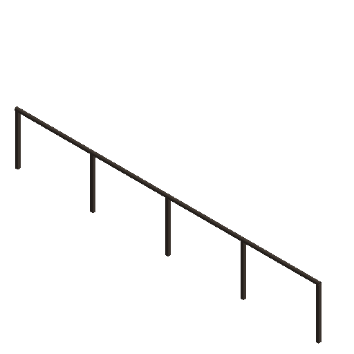 BIM资料|Revit族库-脚手架高支模_爬梯扶手.rfa