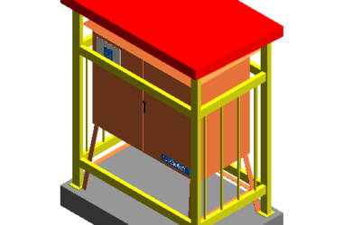 BIM资料|Revit族库-配电箱.rfa-BIM建筑网