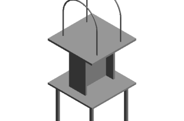 BIM资料|Revit族库-泵管夹具.rfa-BIM建筑网