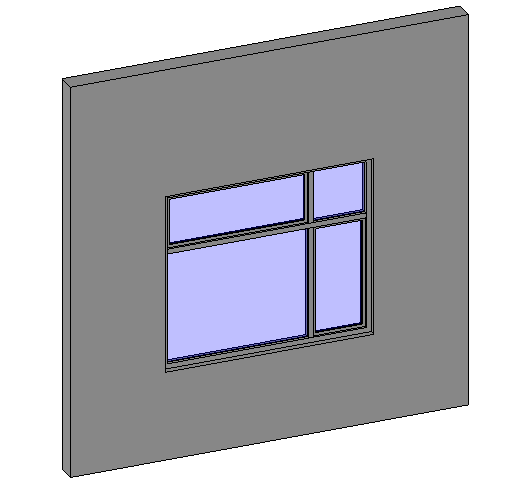 BIM资料|Revit族库-平开窗.rfa