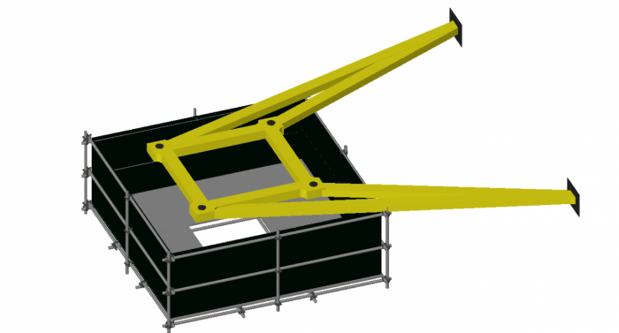 BIM资料|Revit族库-塔吊附着.rfa