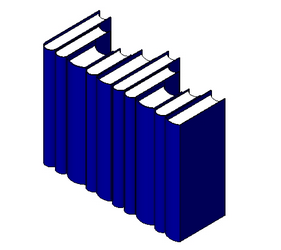 BIM资料|Revit族库-FURN_书_003.rfa-BIM建筑网