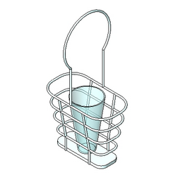 BIM资料|Revit族库-FURN_装饰品_001.rfa-BIM建筑网