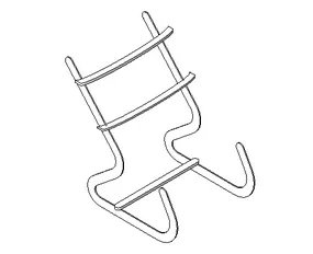 BIM资料|Revit族库-FURN_杂志架_001.rfa
