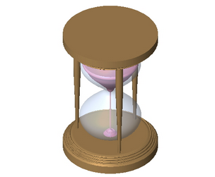 BIM资料|Revit族库-FURN_家庭装饰_沙漏_003.rfa