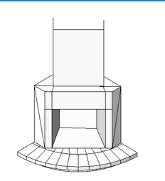 BIM资料|Revit族库-壁炉.rfa
