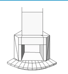 BIM资料|Revit族库-壁炉.rfa