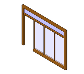 BIM资料|Revit族库-PARW_隔断_004.rfa-BIM建筑网