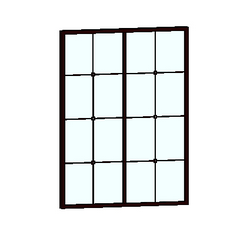 BIM资料|Revit族库-TOIL_隔断_003.rfa-BIM建筑网