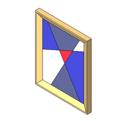 BIM资料|Revit族库-FURN_抽象画壁挂_001.rfa-BIM建筑网