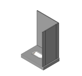 BIM资料|Revit族库-卫生间隔断.rfa-BIM建筑网