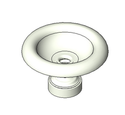 BIM资料|Revit族库-LANG_玻璃钢花盆_004.rfa-BIM建筑网