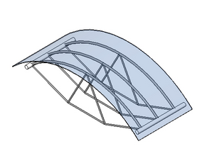 BIM资料|Revit族库-LAND_天棚_002.rfa-BIM建筑网