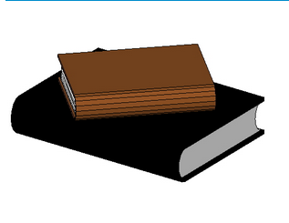 BIM资料|Revit族库-书本.rfa-BIM建筑网