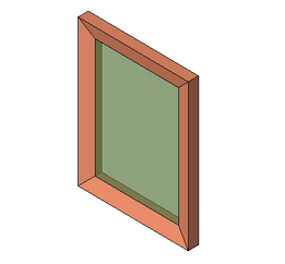 BIM资料|Revit族库-FURN_画框_001.rfa-BIM建筑网