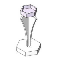 BIM资料|Revit族库-LANG_标志花盆_002.rfa-BIM建筑网