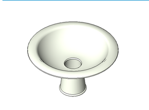 BIM资料|Revit族库-大号花钵099.rfa-BIM建筑网