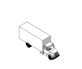 BIM资料|Revit族库-面包车03.rfa-BIM建筑网